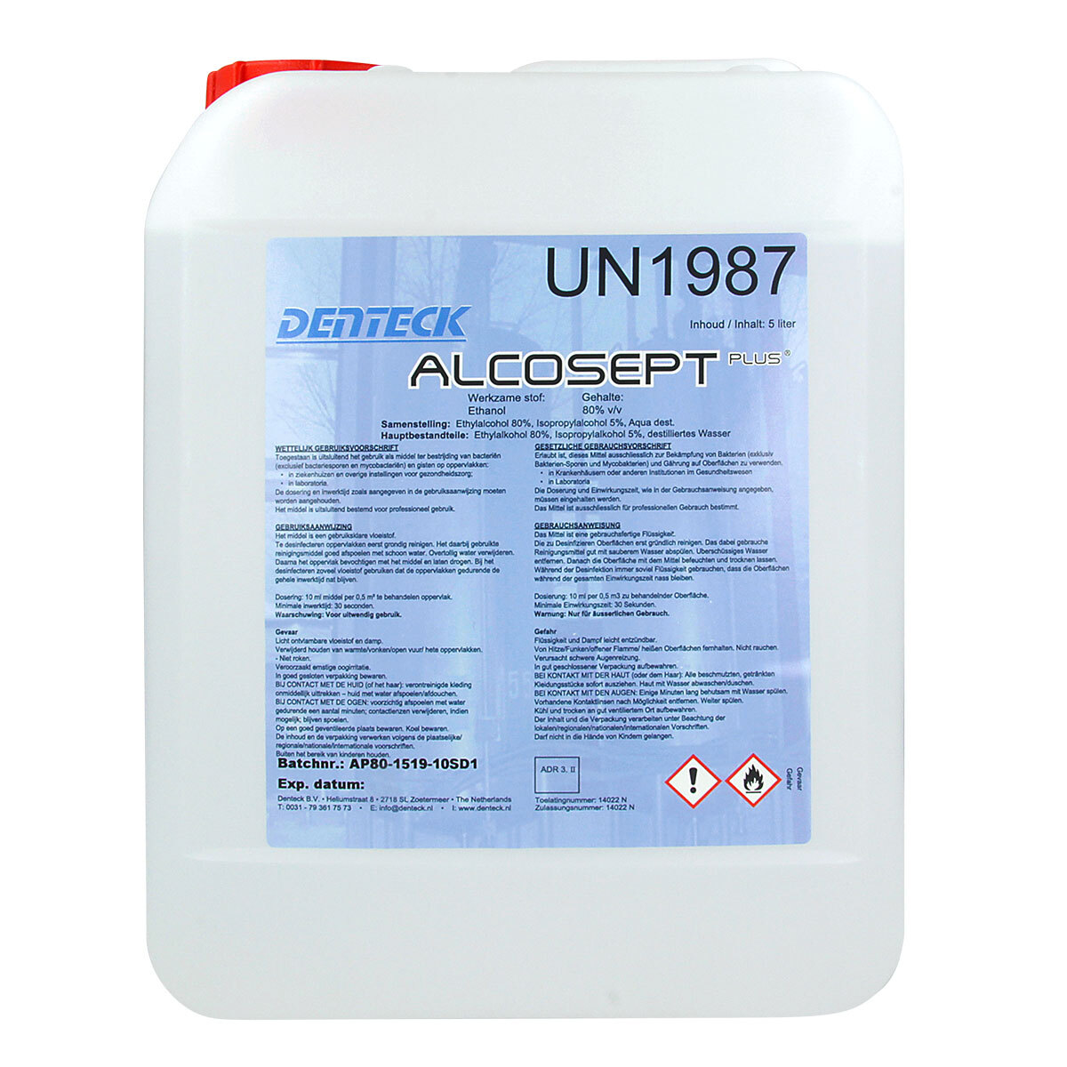 Denteck Alcosept Plus 80%