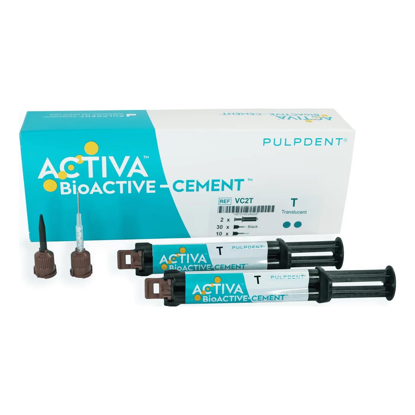 Activa Bioactive Ciment 2 Seringues Transp.