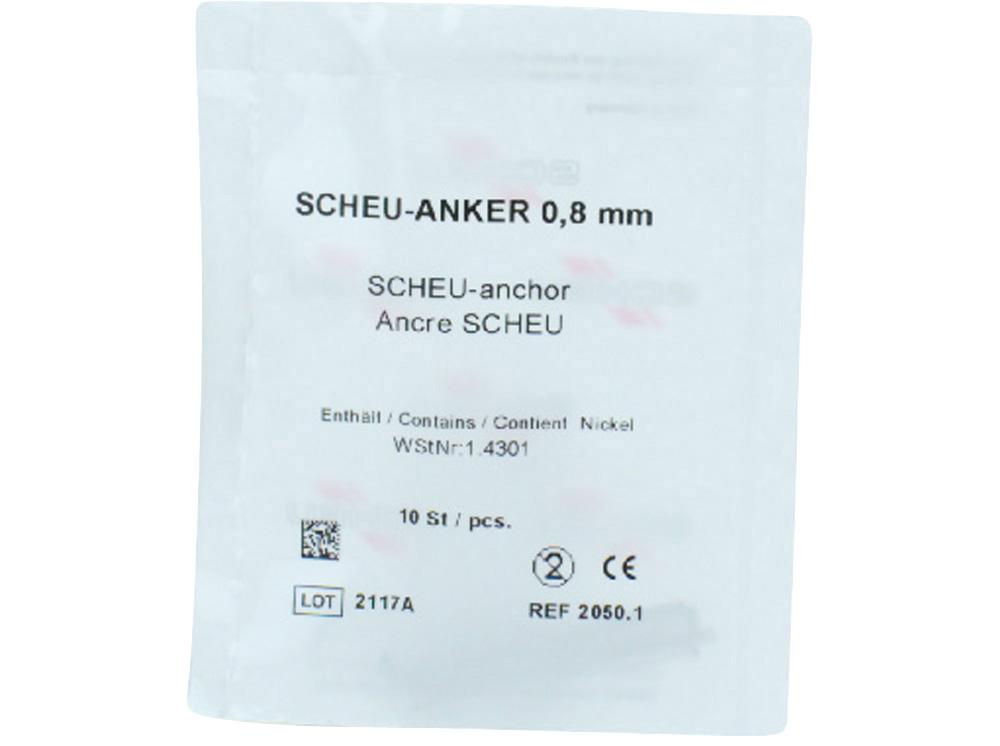 Scheu anker 0,8mm 10st