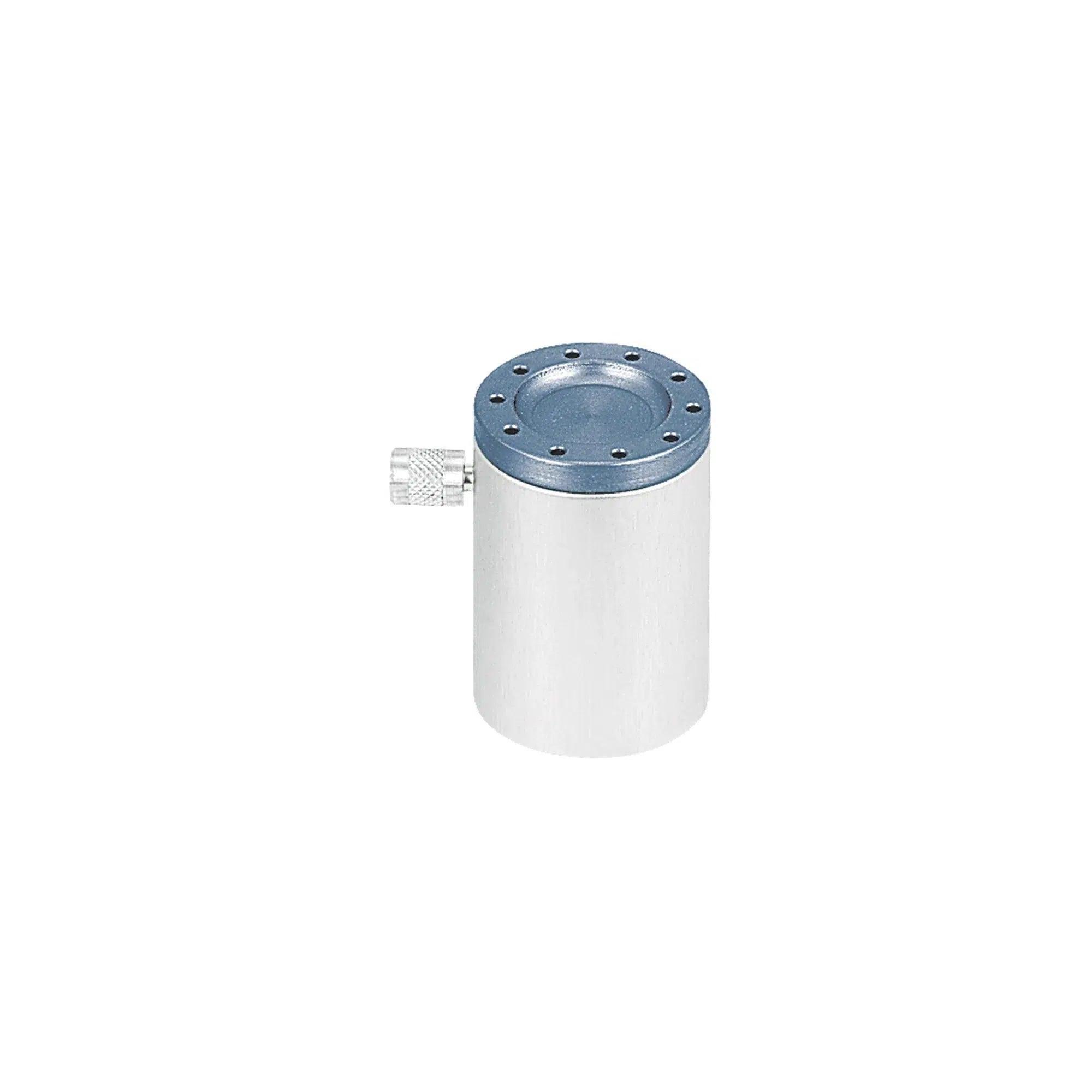 Bloc de mesure endodontique Asa Dental aluminium bleu (Ø 34 mm - h 48 mm)