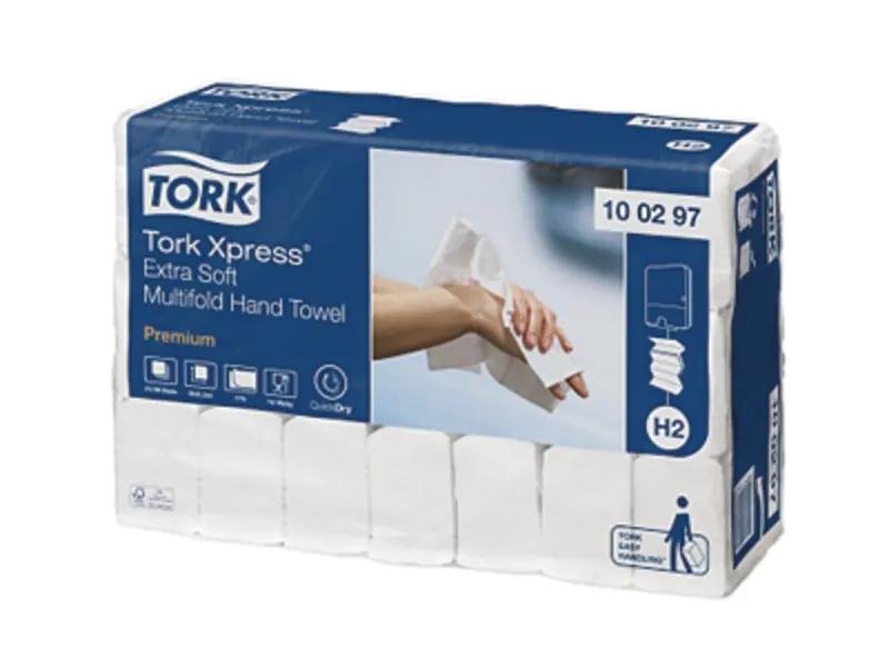 Tork Xpress® Essuie-mains interfoliés Extra-Doux H2