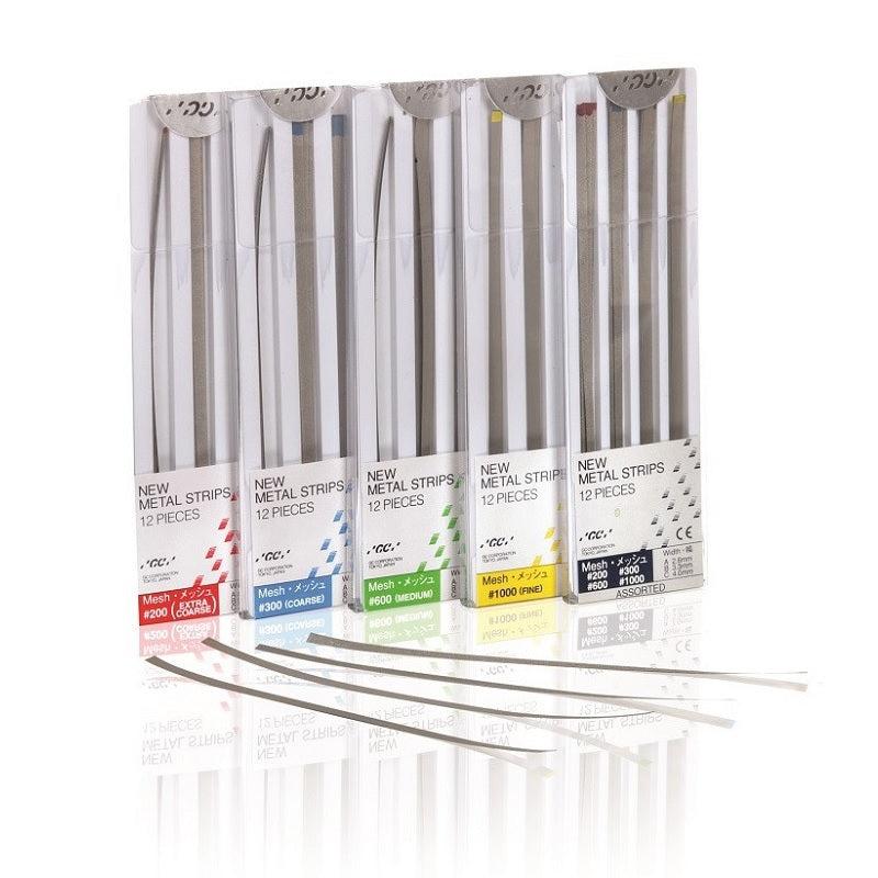 GC Metal Strips recharge couleur N.600 verte (6 mm, 12 strips)