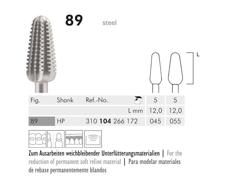 89 instrument en acier