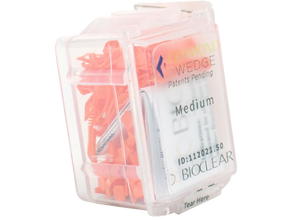 Bioclear Diamond Wedge medium orang.50pc