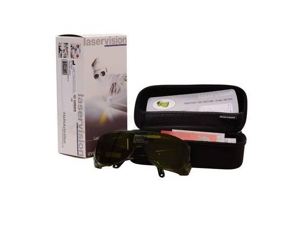 Laservision Skyline groene veiligheidsbril