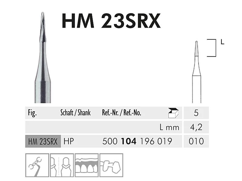 HM 23 SRX HP 010 fraise en carbure de tungstène