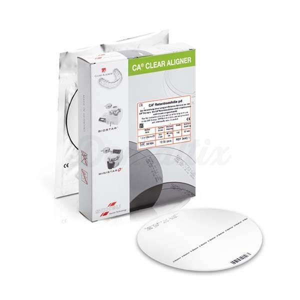 Clear Aligner (CA) / Feuille Rétention rondes