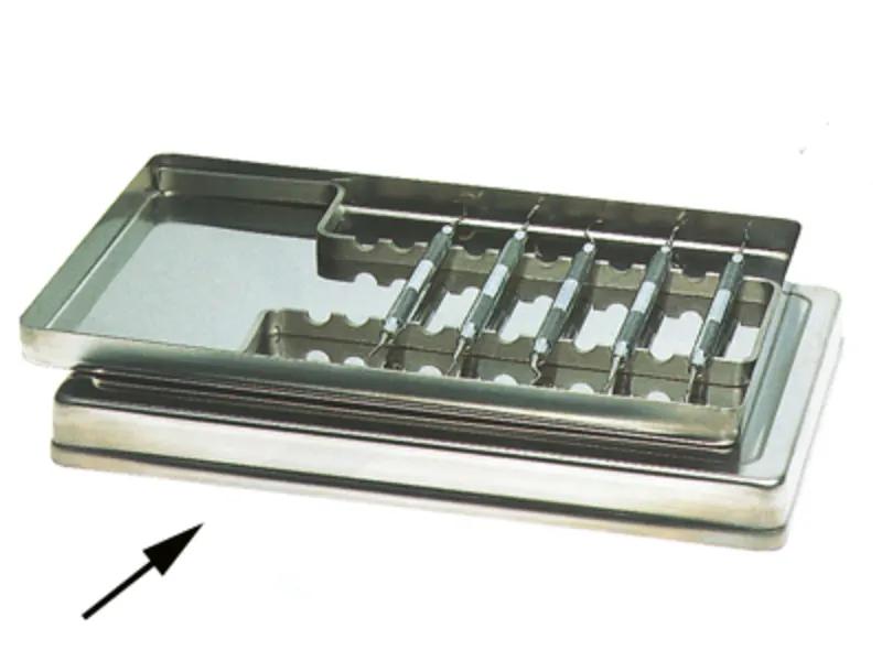 Deksel Tray Inox 28X18X2.5Cm