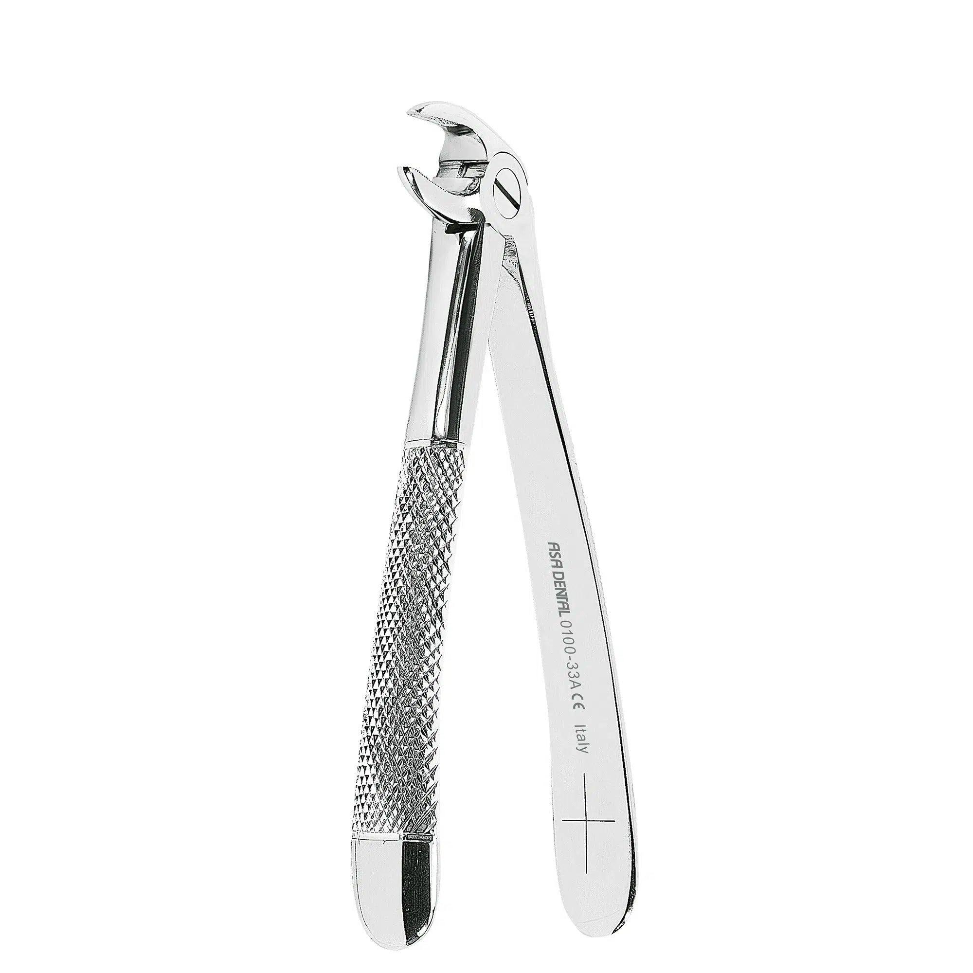 Davier Asa Dental #33A mors striés (15 cm)