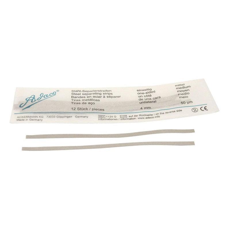 Strips abrasifs métalliques Adaco simple face (4/6/8 mm)