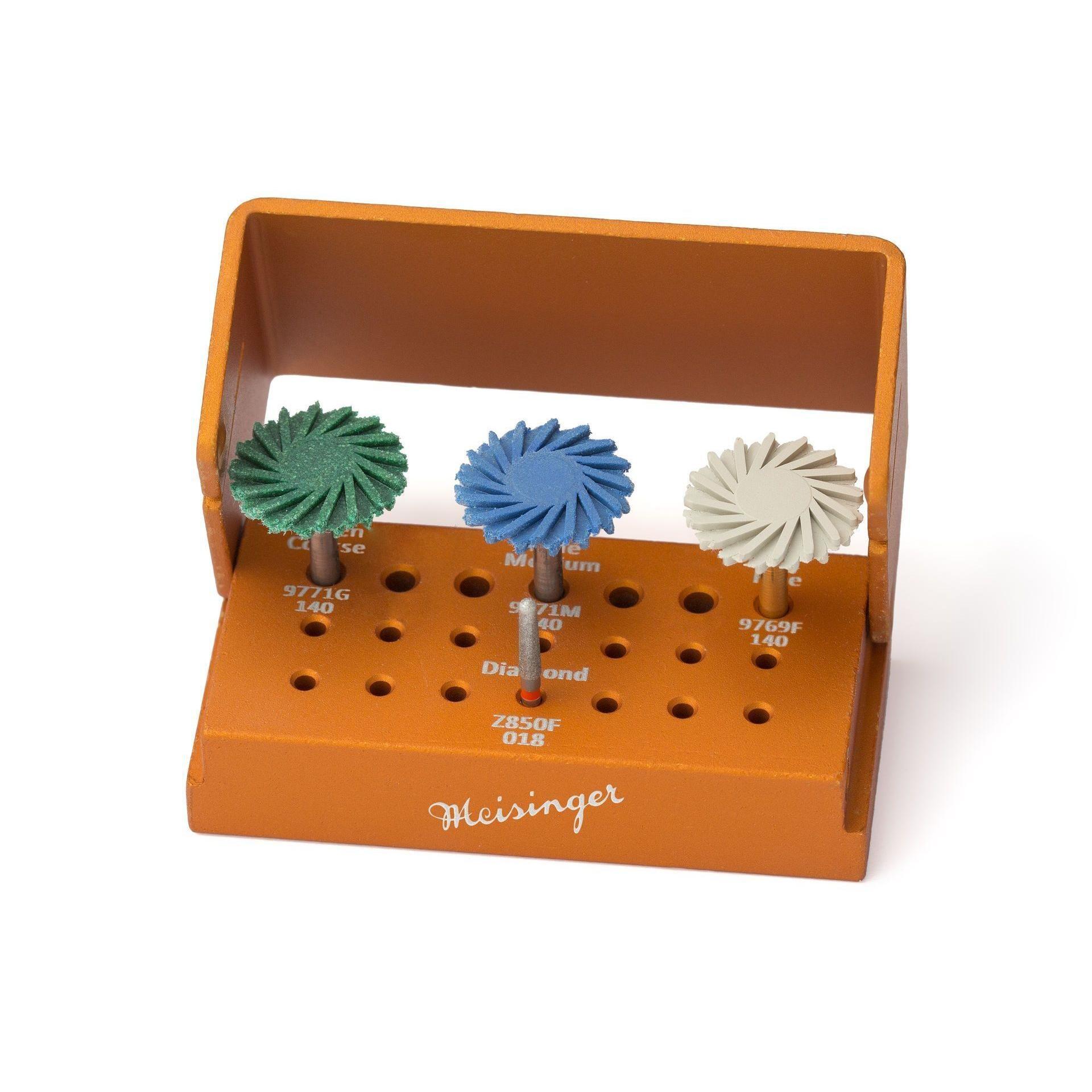 Meisinger Dentsply Sirona Zirconia kit de polissage intra-oral