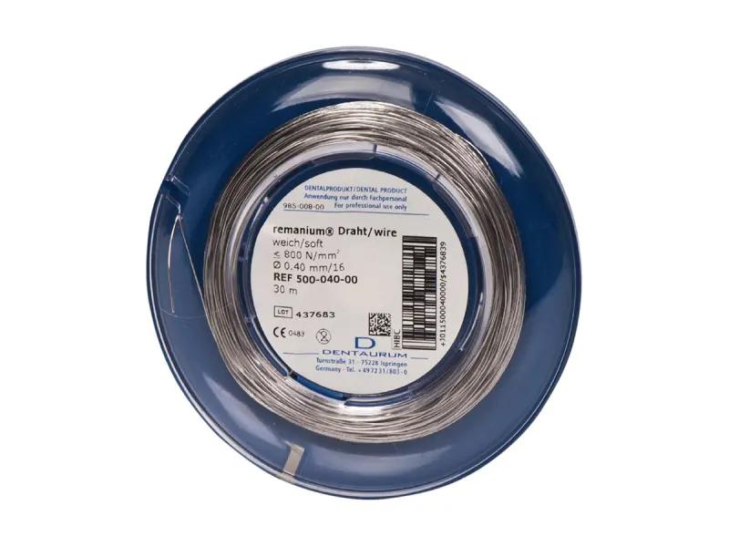 Remanium Fil de ligature acier mou rouleau Ø 0,40mm