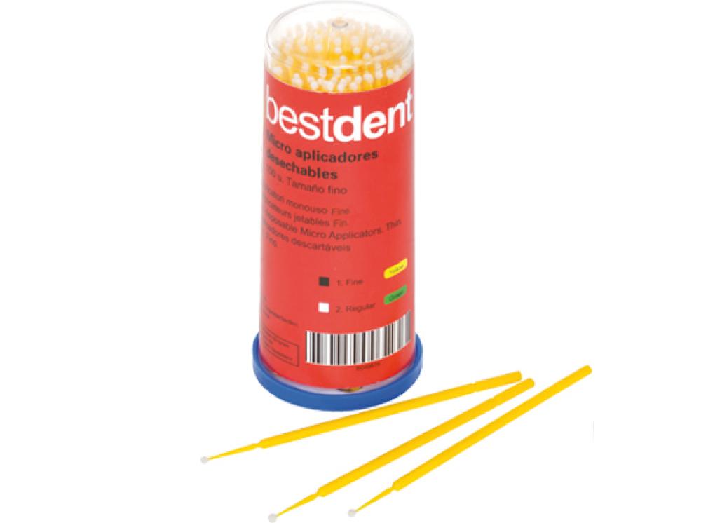 Micro-applicateur fin Bestdent 100pc