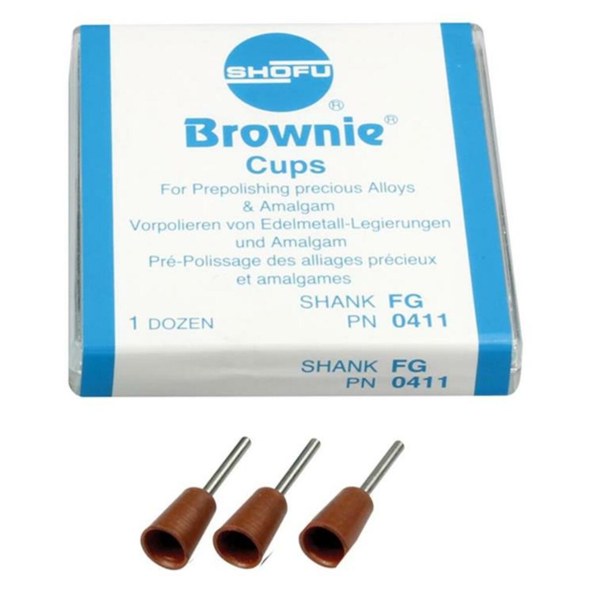 Shofu Brownie FG Cups 0411