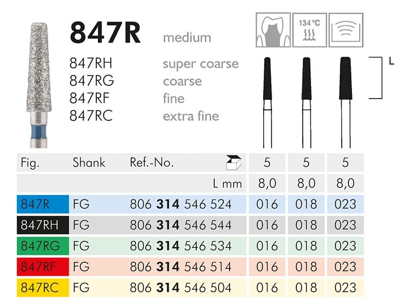 847 R instrument diamanté