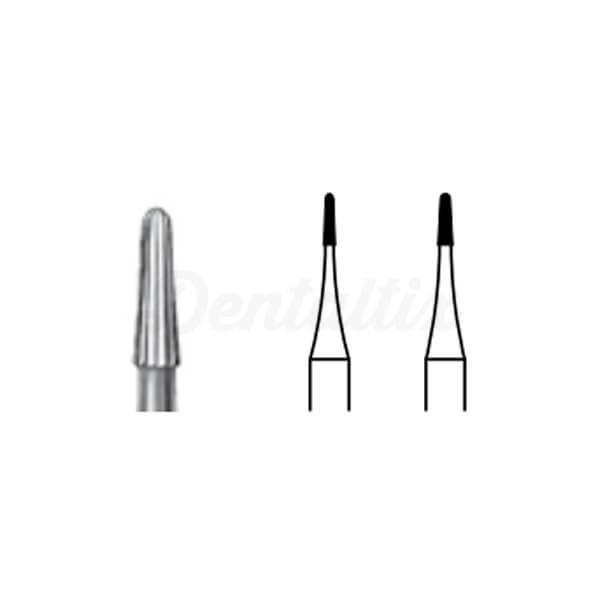 Fraise H247F en carbure de tungstène pour obturations (5 unités)