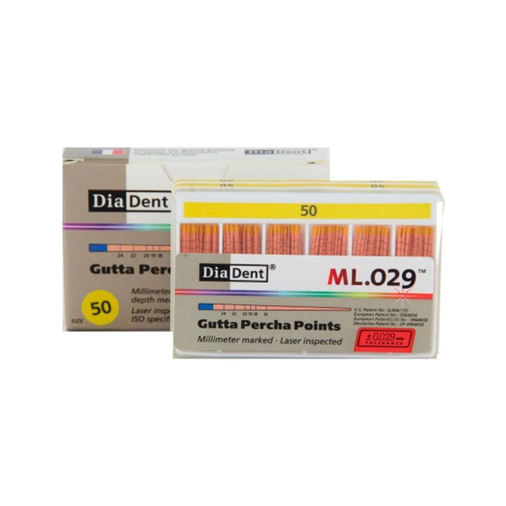 DiaDent Pointes de Gutta Percha ML.029™ - ISO 35