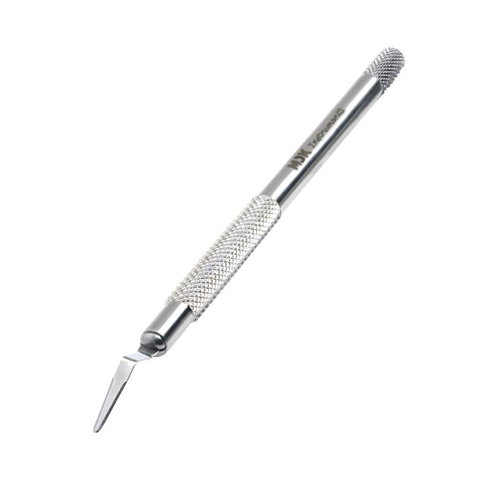 PORTE-LAME EN ACIER INOX - 14CM