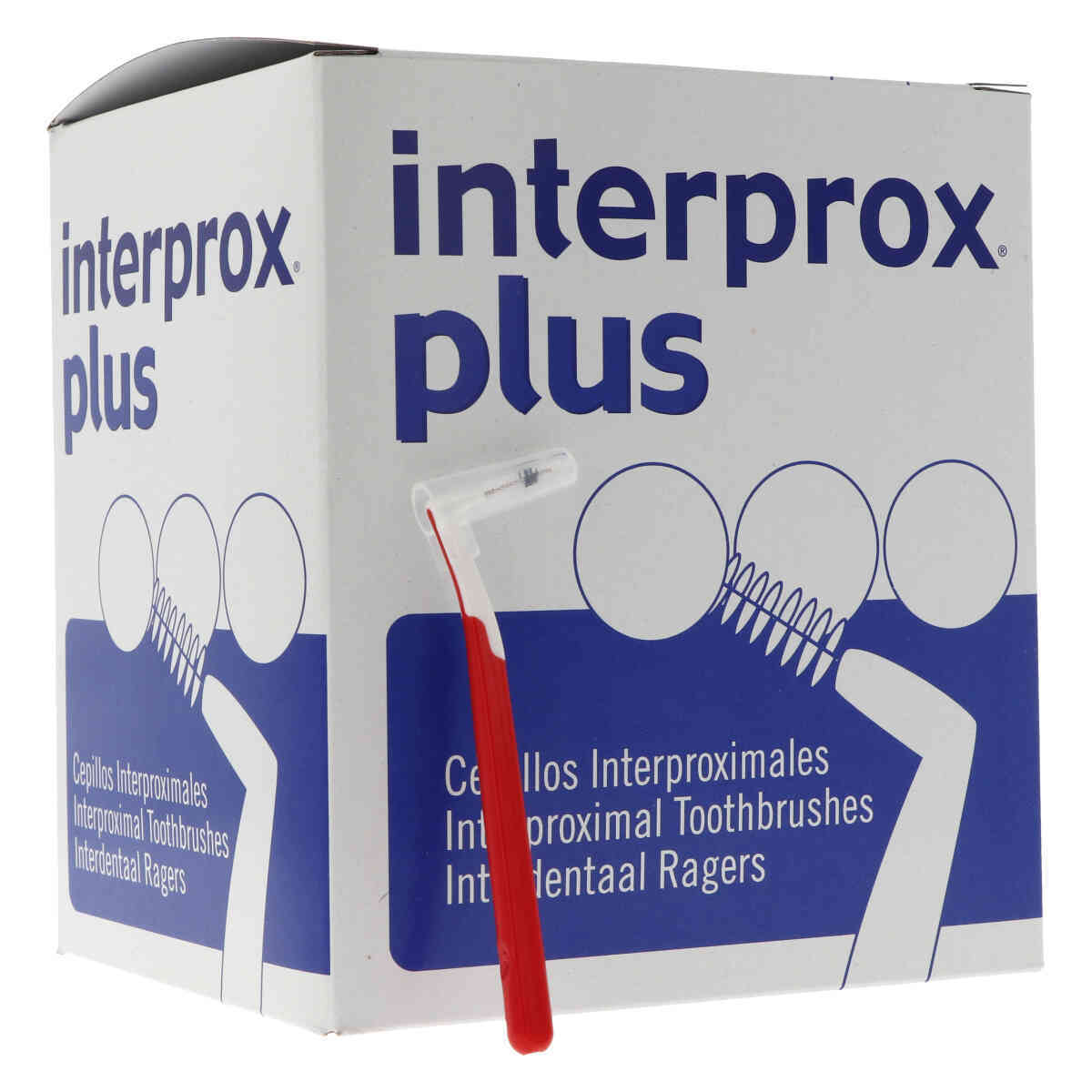 Interprox® Plus Mini Conique brossettes interdentaires Ø 2,0-4,0mm (rouge) - 100pces