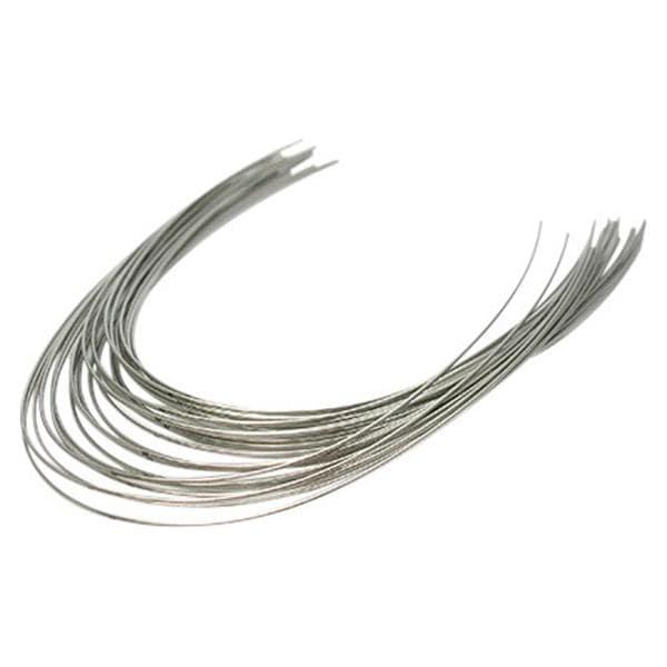 Fil en acier inoxydable Trueform II, rond - Supérieur, .020 - 10 pcs