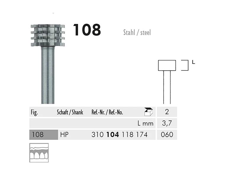 108 HP 060 staalinstrument