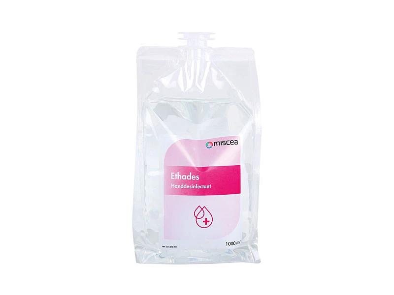 Miscea Ethades désinfectant pour les mains 1000ml - poche souple