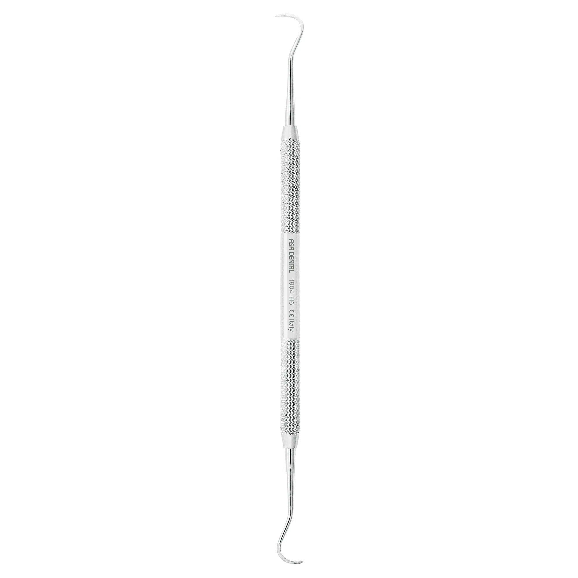 Asa Dental Scaler Asa60 #H6/h7 dubbeleindig (Ø 6 mm - 17 cm)