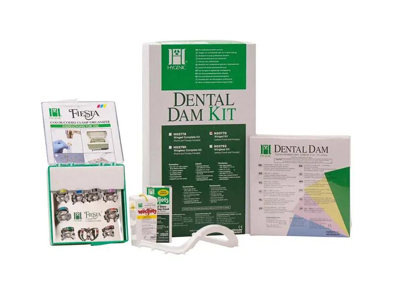 Dental Dam Latex standard kit (met vleugels)
