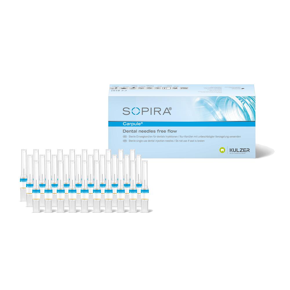 AIGUILLES SOPIRA FREE FLOW - LA BOITE DE 100 AIGUILLES