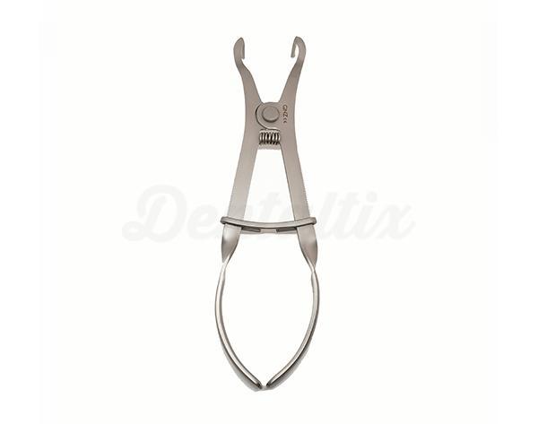Pince porte clamps Ivory