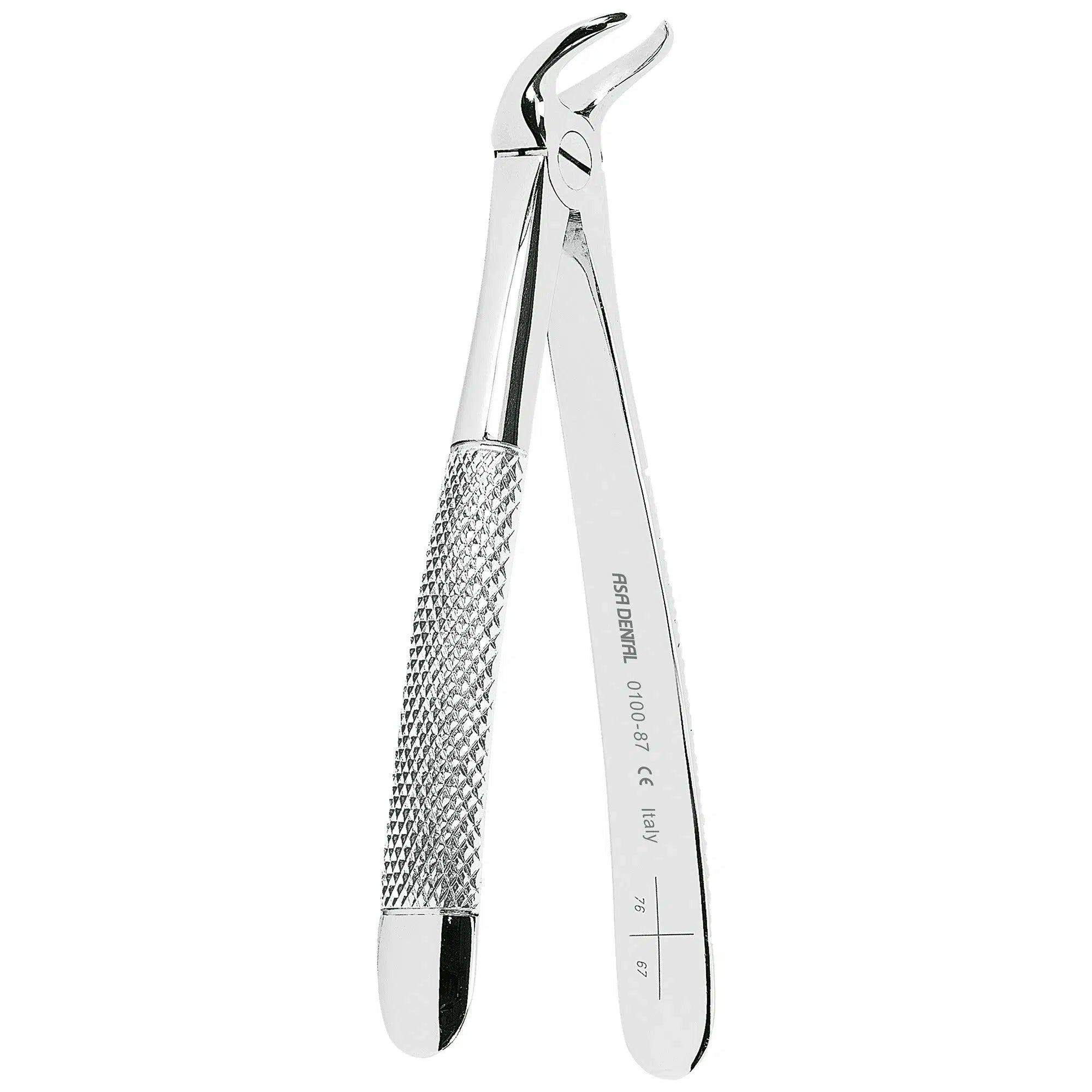 Asa Dental Extractietang #87 Gekartelde punt (16 cm)