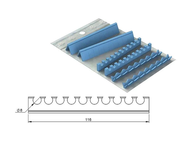Réassorts silicones pour Ergo Clip 20 / Ergo cassette 20 - 10 instruments + vagues