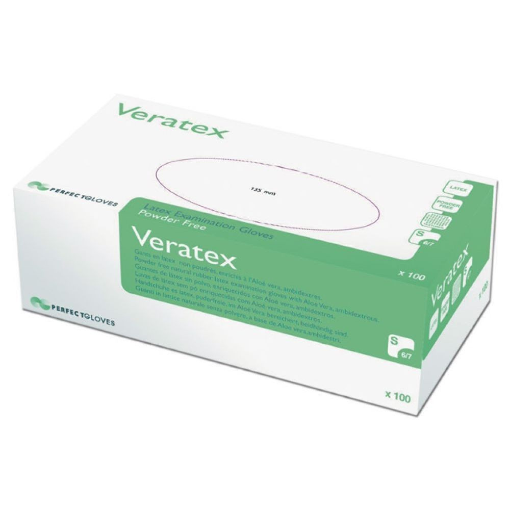 GANTS NON-POUDRES EN LATEX -  ALOE VERA - VERATEX