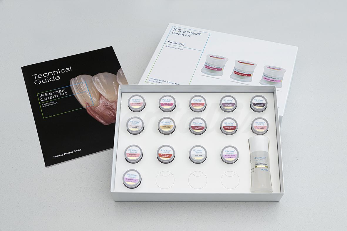 IPS e.max Ceram Art : Kit de pâtes universelles