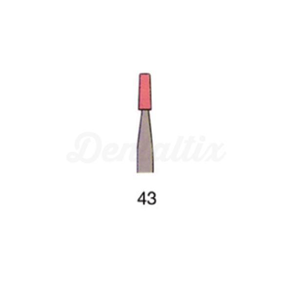 Roze polijststenen voor legeringen (12 st.)