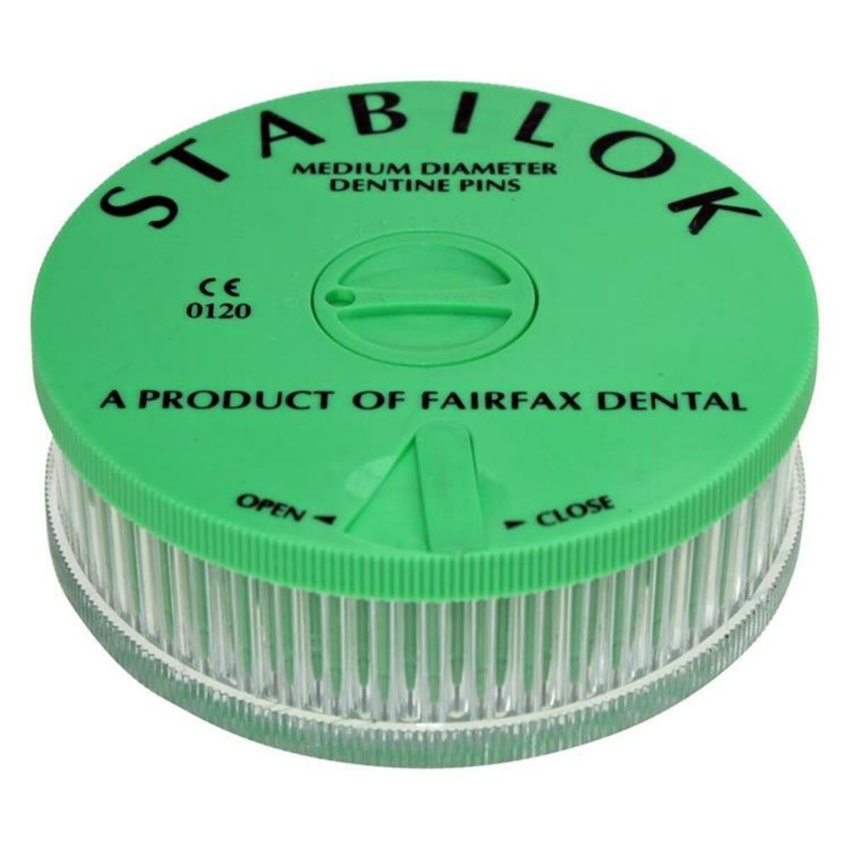 Stabilok Diameter Dentine Pins Medium (groen) - standard pack (20st)