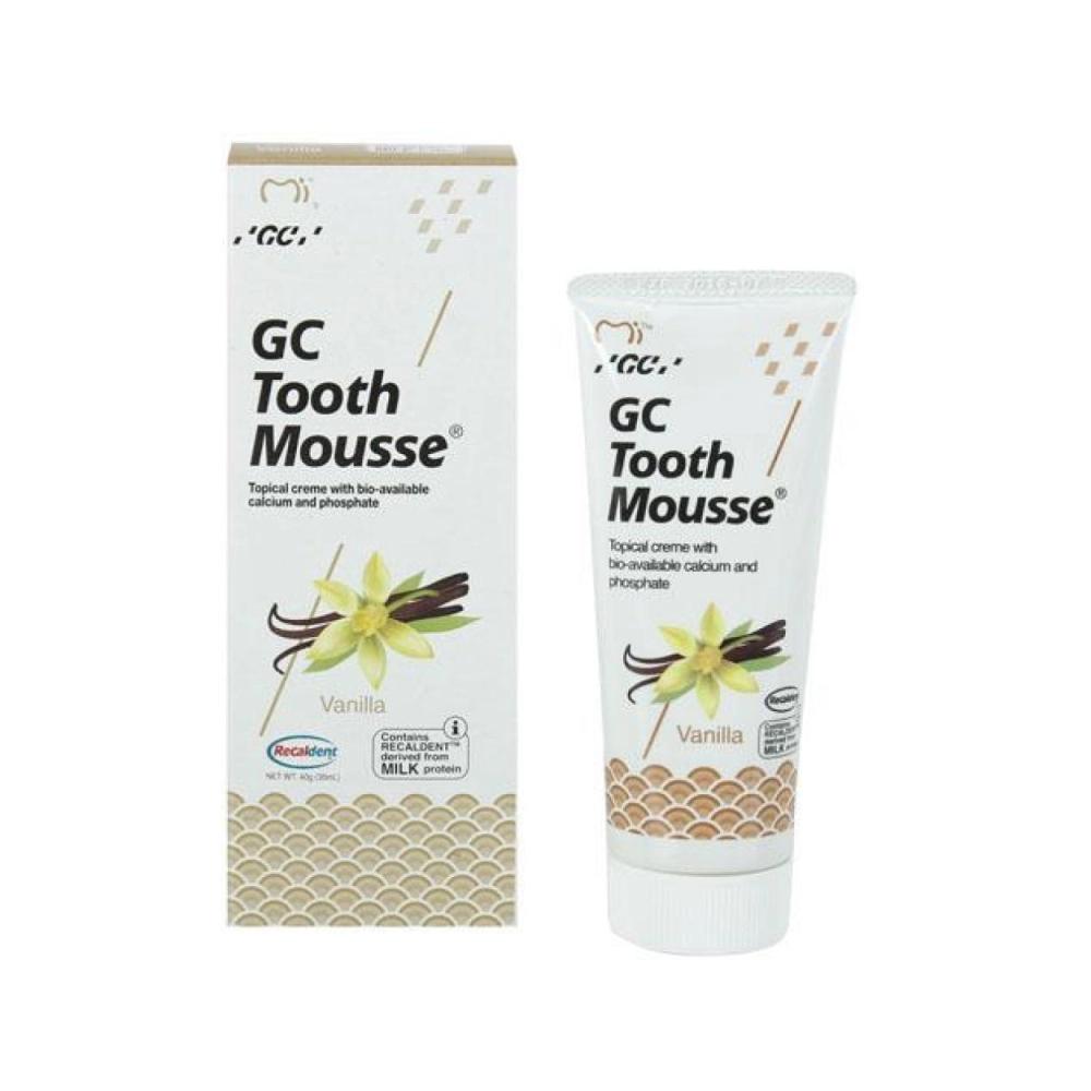 GC Tooth Mousse goût vanille 40 g