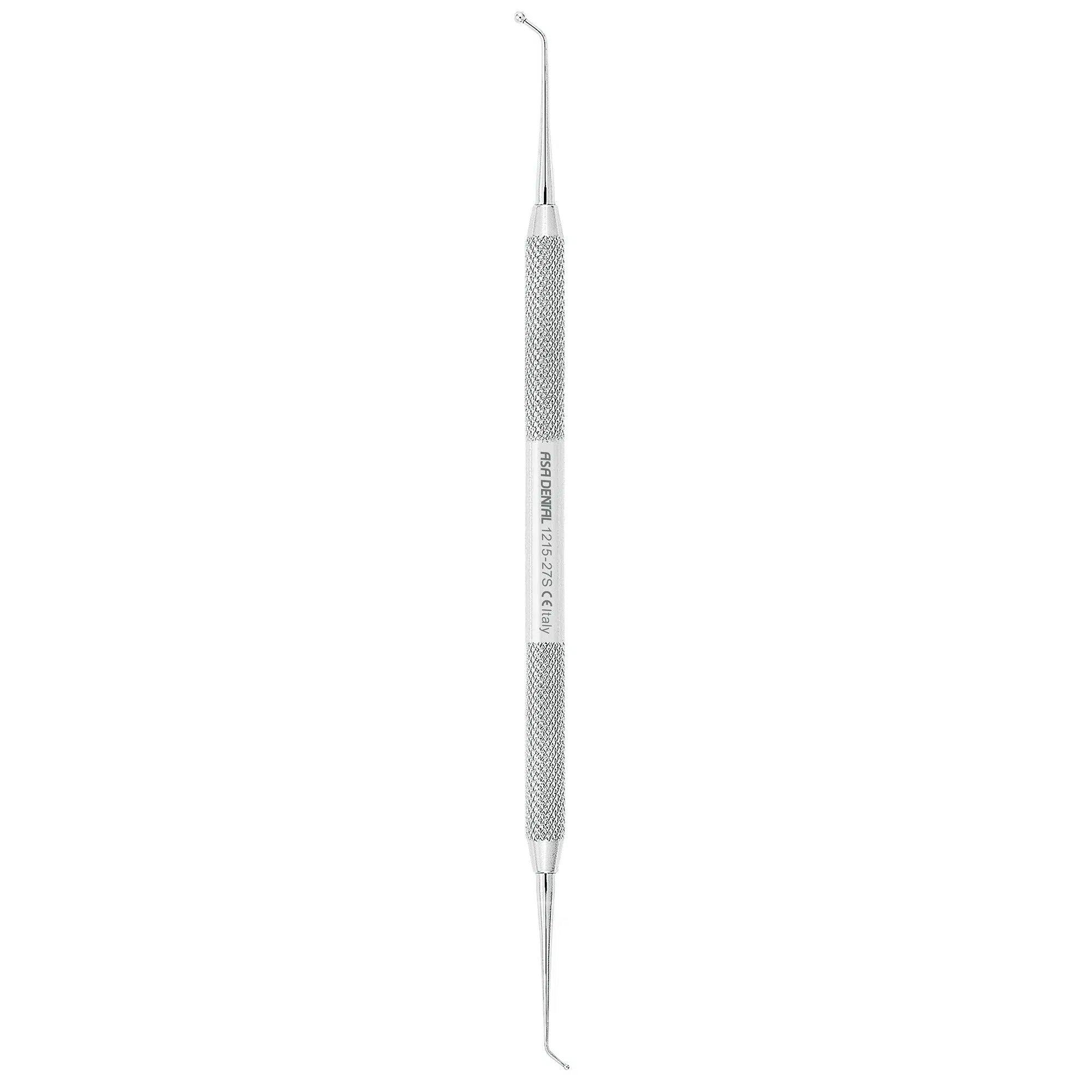 Asa Dental Burnisher #26/27S Ball Gekarteld (2 mm - 1 mm)
