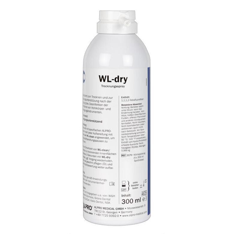 Alpro Wl-Dry Spray - Droogspray voor Holle Instrumenten - (4x300 mL)
