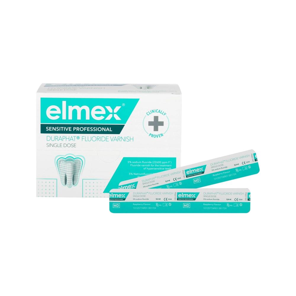 Elmex Sensitive Professional Duraphat Fluoride Varnish Single dose 50x 0,4 ml