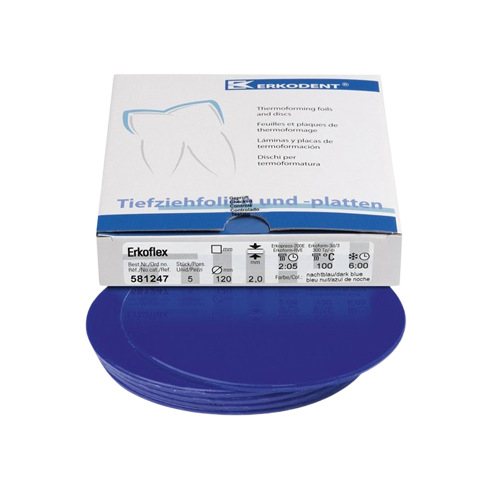 ERKOFLEX PLAQUES THERMOFORMABLES 1MM (10)