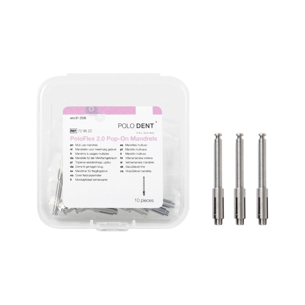 PoloDent PoloFlex 2.0 Pop-On mandrins RA 10 pcs