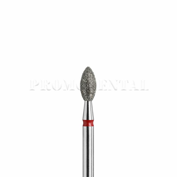 Fraise diamantée FG 254 (831F) – Bourgeon – Grain rouge (fin)