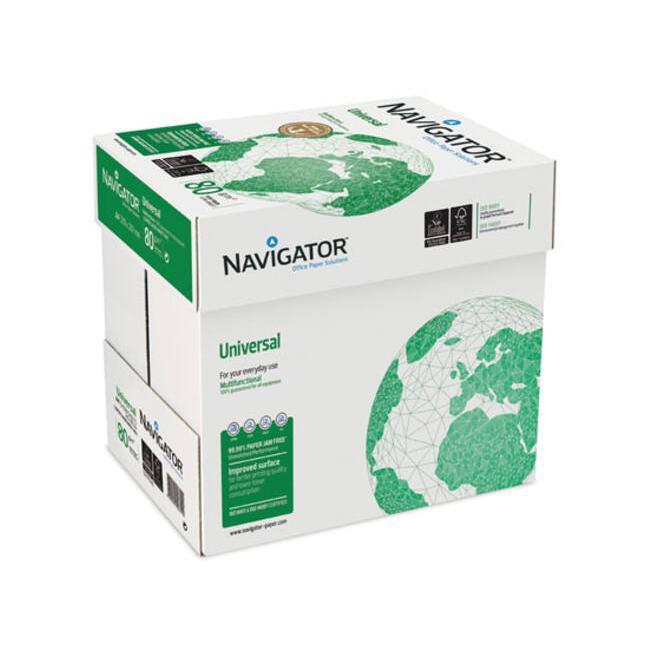 Papier d'impression A4 blanc 80 g Navigator Universal, 2500 feuilles (5 x 500 pcs)