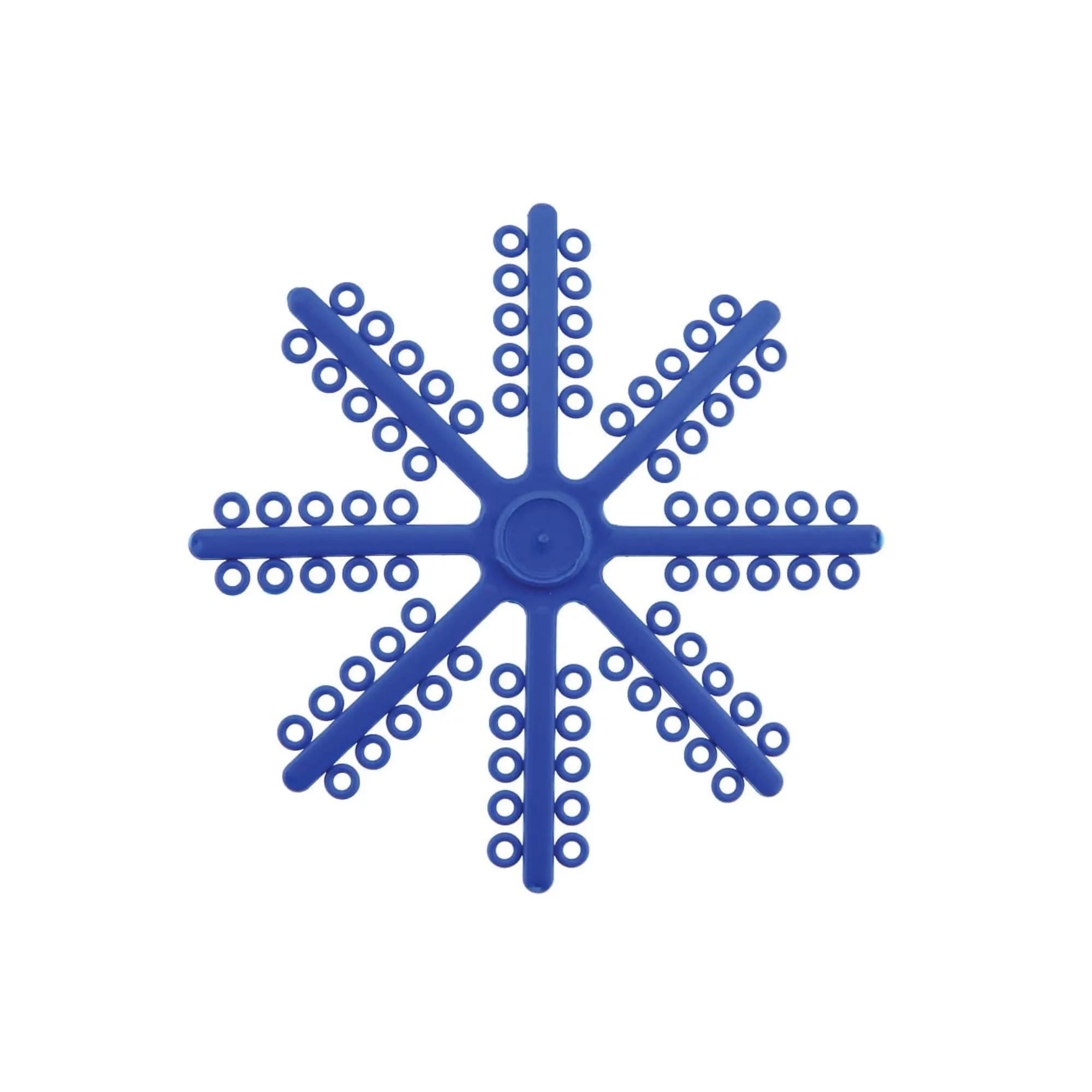 Anneaux de séparation étoile bleu