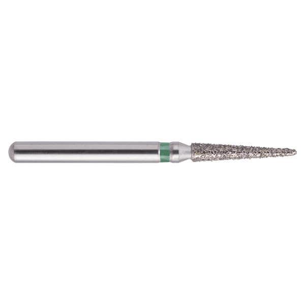 Fraises diamantées NeoDiamond FG - 165 conique pointue - ISO 016, gros (vert), 10 pcs