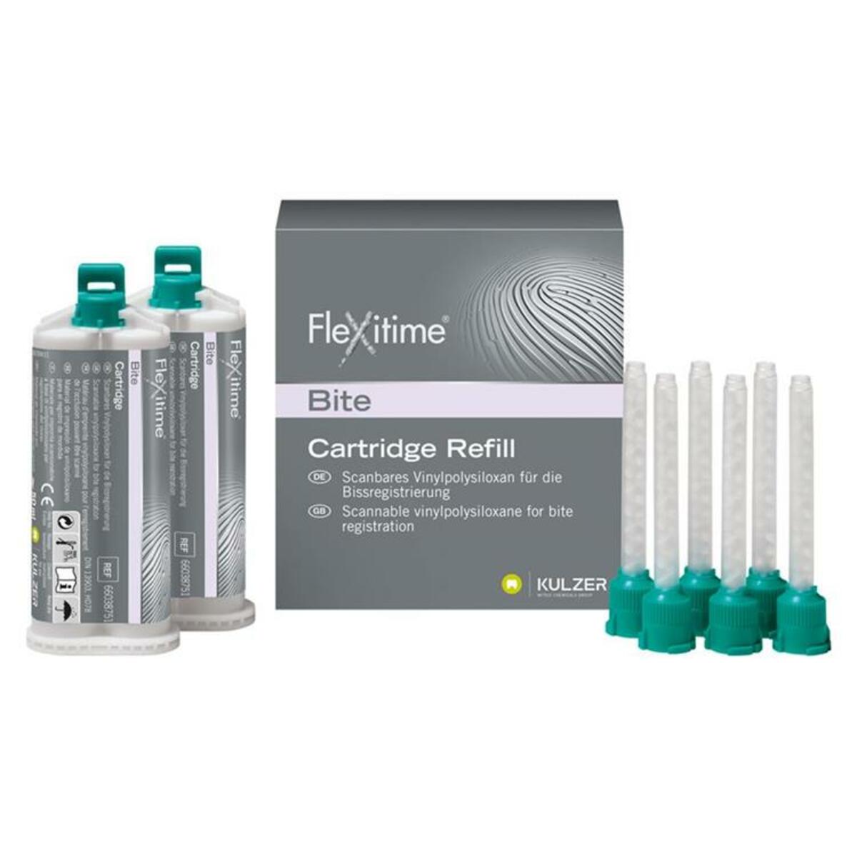 Flexitime® Bite enregistrement de l'occlusion cartouche recharge