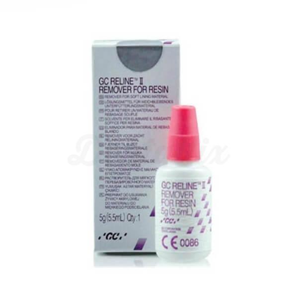 Reline II: Dissolvant pour matériaux de base souples (5,5 ml)