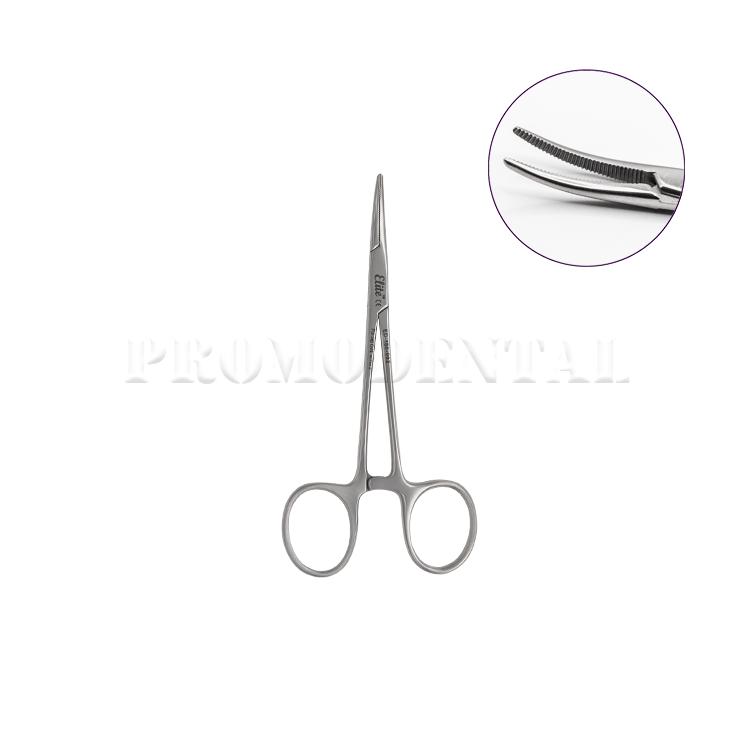 Pince Mosquito courbée Micro-Halsted 12.5cm