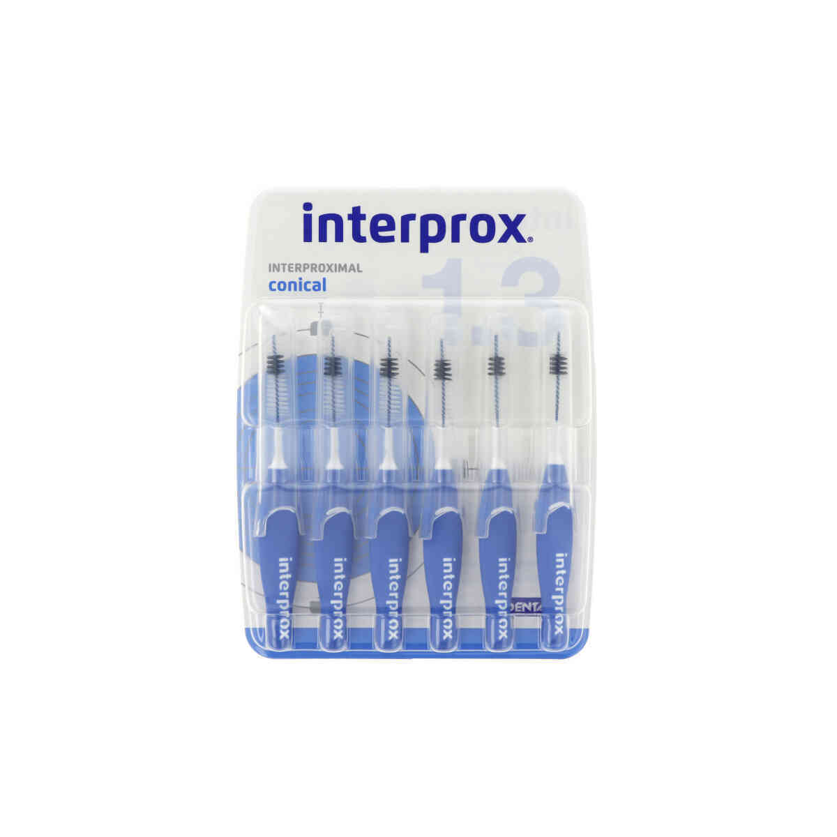 Interprox® Conique brossettes interdentaires Ø 3,5-6,0mm (bleu) - 6pces